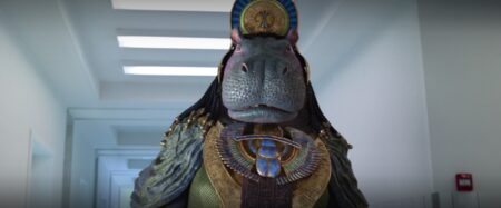 Marvel discutiu com roteiristas como ligar deuses de Cavaleiro da Lua com outras atrações do MCU Deusa Taweret em Cavaleiro da Lua (Reprodução)