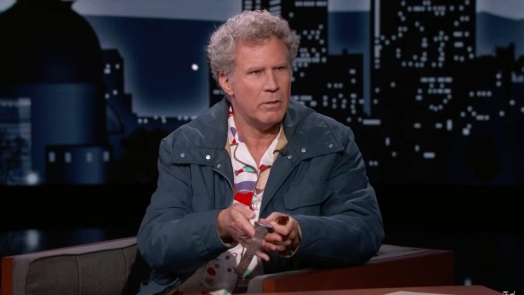 Will Ferrell no Jimmy Kimmel Live! (Reprodução)