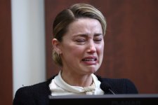 Amber Heard em julgamento nos Estados Unidos