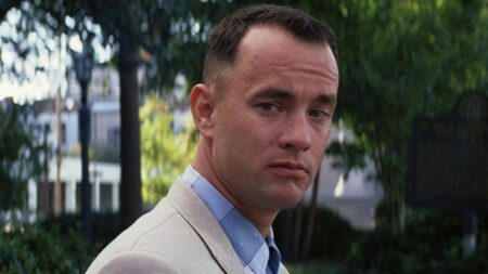 Tom Hanks em Forrest Gump (Reprodução)