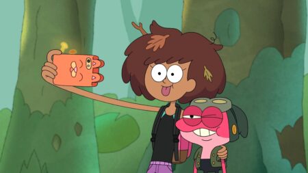 Anne e Sprig em Amphibia (Reprodução / Disney)