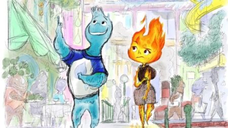 Elemental | Pixar anuncia novo filme, com elementos da natureza como protagonistas Arte de Elemental (Divulgação / Pixar)