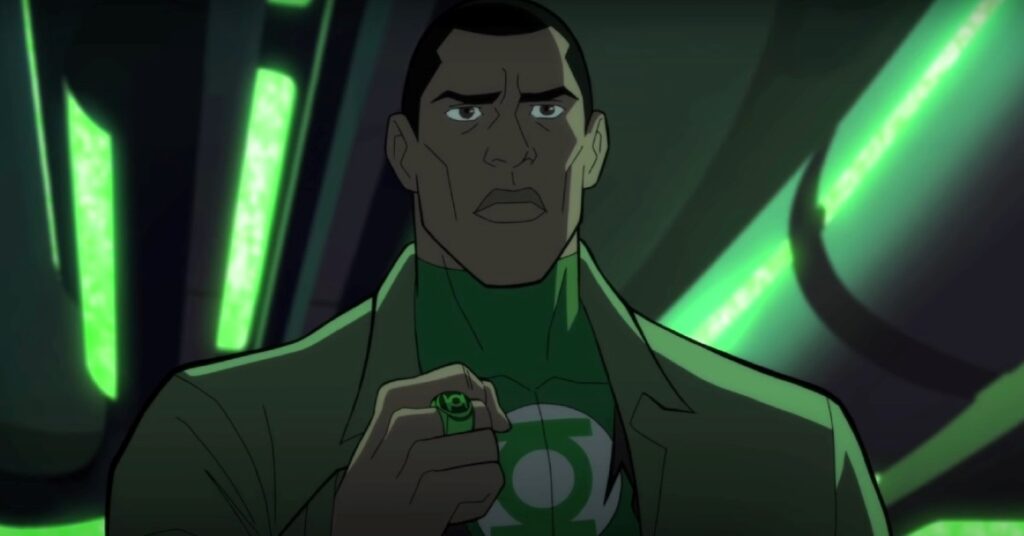 John Stewart estrela filme animado Green Lantern: Beware My Power John Stewart em Lanterna Verde: Cuidado com Meu Poder (Reprodução / DC)