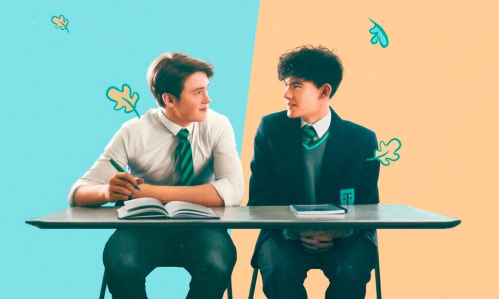 Netflix renova Heartstopper para mais duas temporadas Kit Connor e Joe Locke em Heartstopper (Reprodução / Netflix)