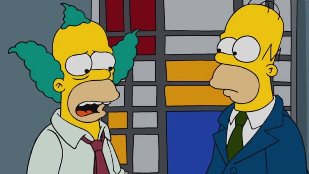 Entenda Por que Homer Simpson e Krusty são tão parecidos Homer Simpson e Krusty Reproducaov