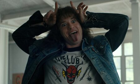 Joseph Quinn como Eddie Munson em Stranger Things (Reprodução / Netflix)