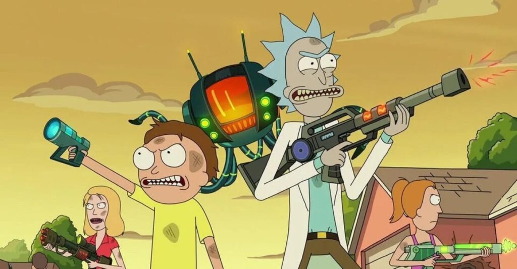 Rick and Morty zomba de Liga da Justiça de Zack Snyder Cena de Rick and Morty (Reprodução)