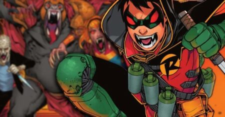 Robin em DC vs. Vampires: Hunters (Reprodução / DC Comics)