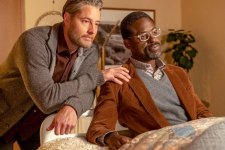 Kevin (Justin Hartley) e Randall (Sterling K. Brown) em This is Us