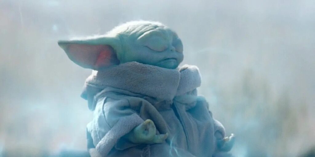 Star Wars lança série de curtas para ensinar o mindfulness Grogu em The Mandalorian (Reprodução / Disney+)
