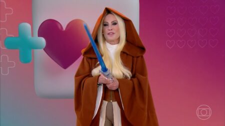 Ana Maria Braga como Jedi no Mais Você