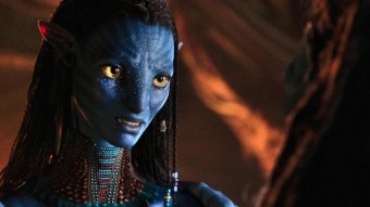 Neytiri (Zoë Saldaña) em Avatar: O Caminho da Água (Reprodução / 20th Century Studios)