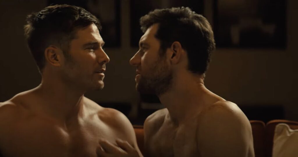 Ator de nova comédia gay bate o pé e faz apelo para Hollywood Cena de Mais Que Amigos, Friends (Reprodução)