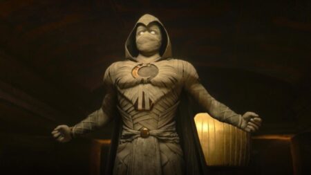 Cavaleiro da Lua | Oscar Isaac e diretor sugerem que 2ª temporada está em produção Cavaleiro da Lua (Reprodução / Disney+)