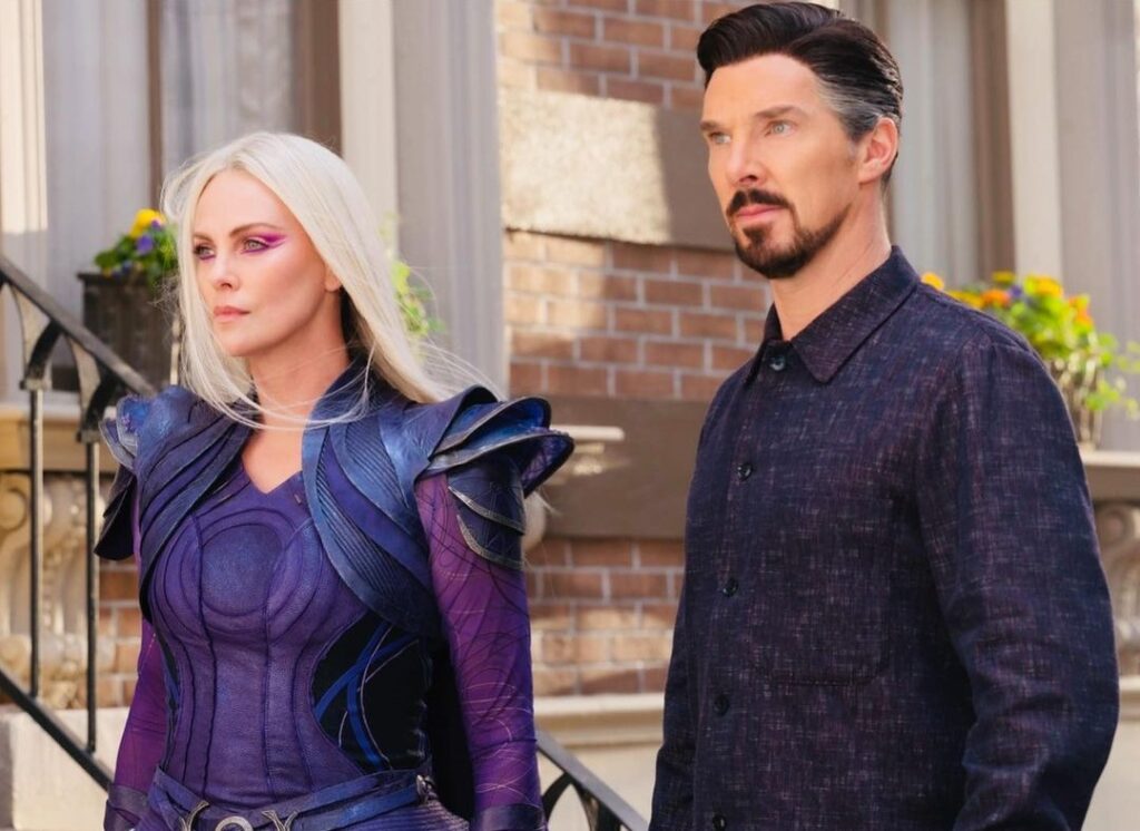 Clea, de Doutor Estranho 2, ainda pode voltar para o MCU? Charlize Theron como Clea, de Doutor Estranho no Multiverso da Loucura (Reprodução/Instagram)