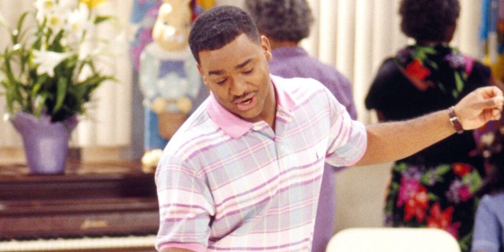 Ator de Um Maluco no Pedaço revela motivo pelo qual é constantemente parado por fãs e desabafa Alfonso Ribeiro com Carlton em Um Maluco no Pedaço (Reprodução)
