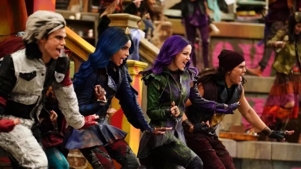 Cena de Descendentes (Reprodução / Disney)