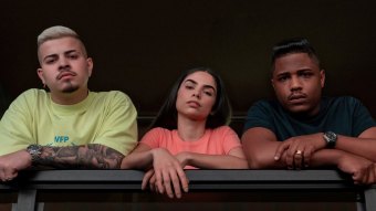 Jottapê, Bruna Mascarenhas e Christian Malheiros em Sintonia (Divulgação / Netflix)
