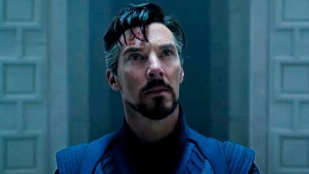 Doutor Estranho não é o verdadeiro culpado pela loucura no Multiverso do MCU Benedict Cumberbatch em Doutor Estranho no Multiverso da Loucura