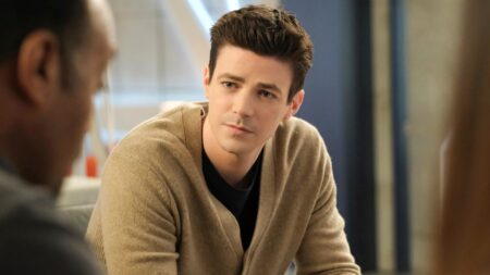 Grant Gustin como Barry Allen em The Flash (Reprodução / The CW)
