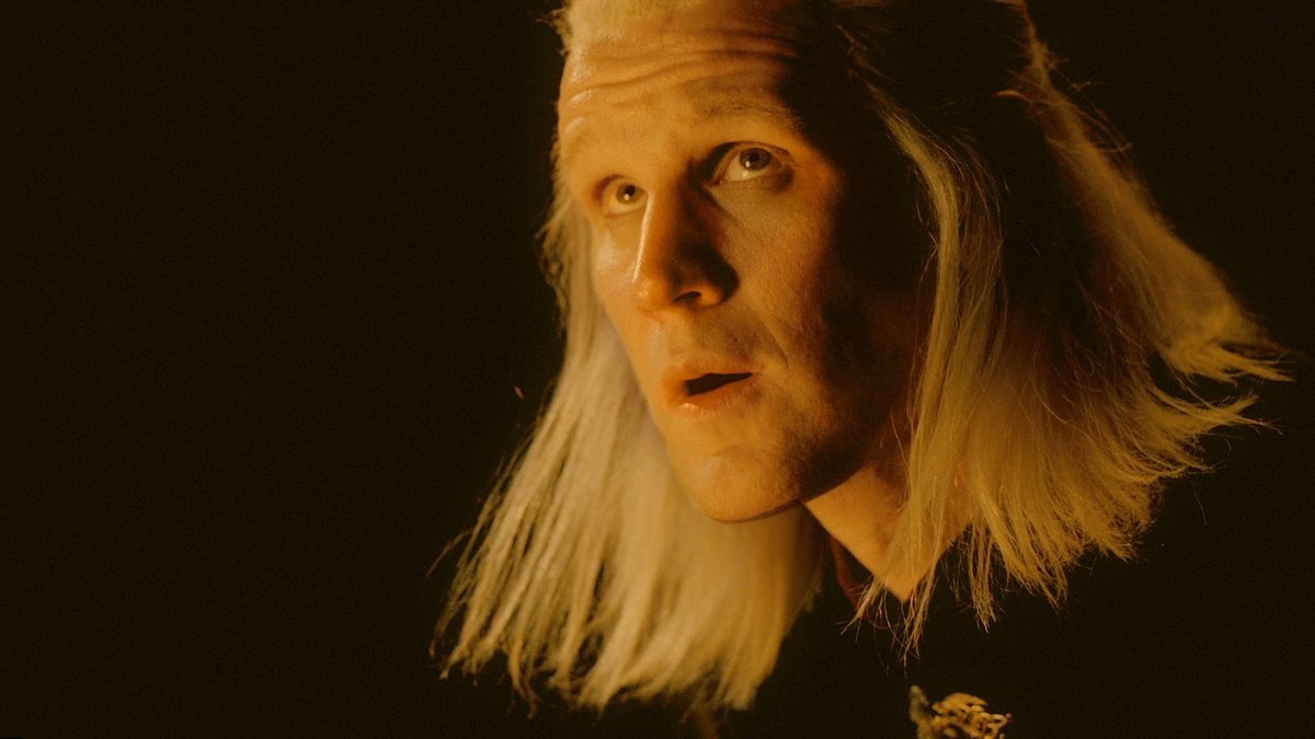 Matt Smith como Príncipe Daemon Targaryen em House of the Dragon (Reprodução / HBO)