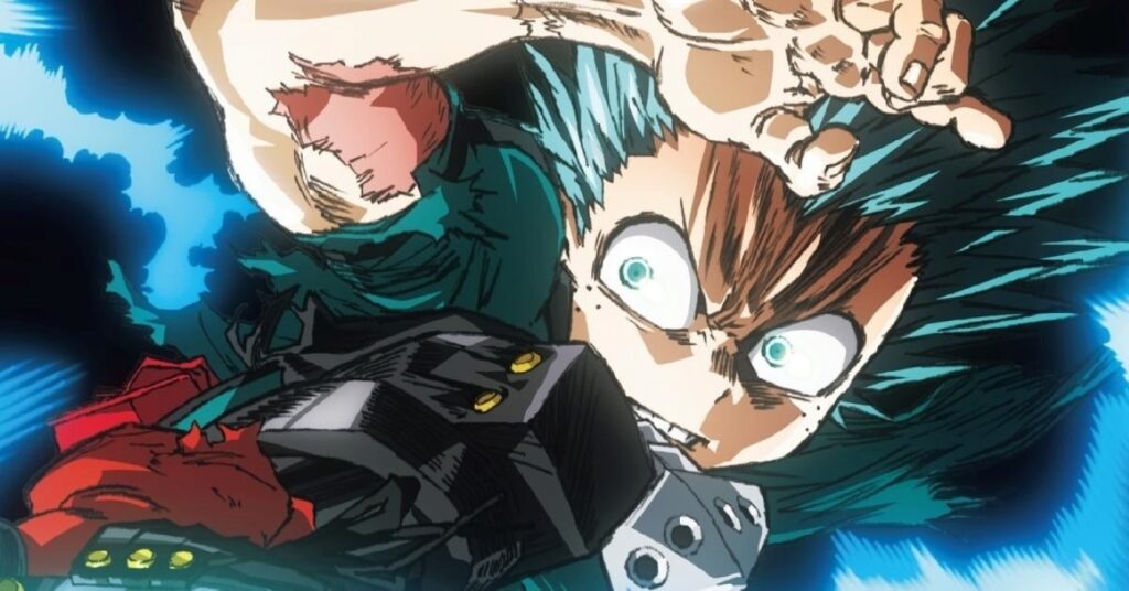Izuku Midoriya em My Hero Academia (Reprodução)