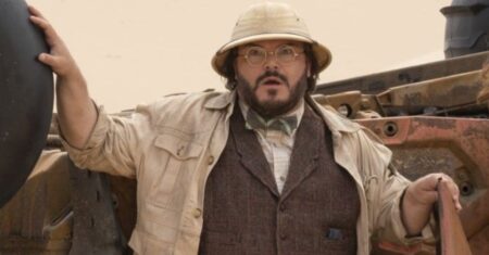 Jack Black ganha título de Gênio da Comédia e será homenageado pela MTV Jack Black em Jumanji (Reprodução)