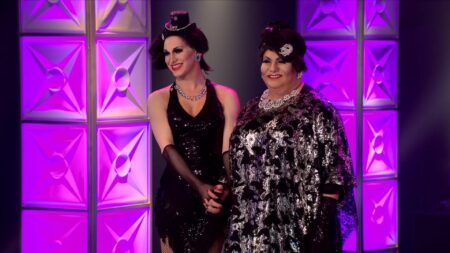 Jinkx Monsoon e Fortuna Monsoon (Dave Lara) em RuPaul's Drag Race (Reprodução)