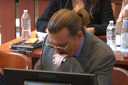 Johnny Depp em julgamento nos Estados Unidos