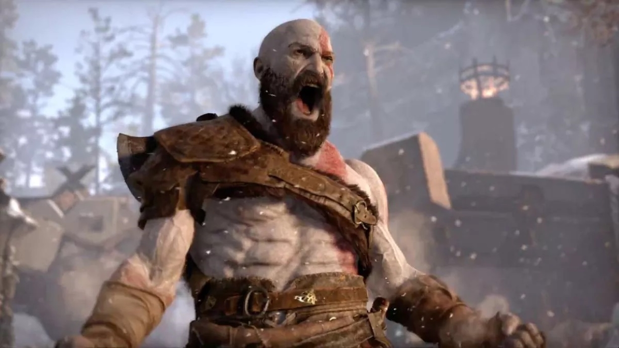 Kratos em God of War (Reprodução)