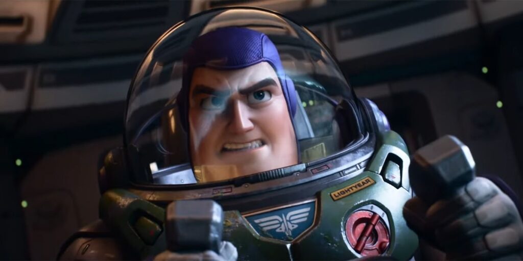 Buzz Lightyear em Lightyear (Reprodução / Disney)