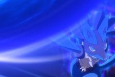 Lucario em Pokémon (Reprodução)