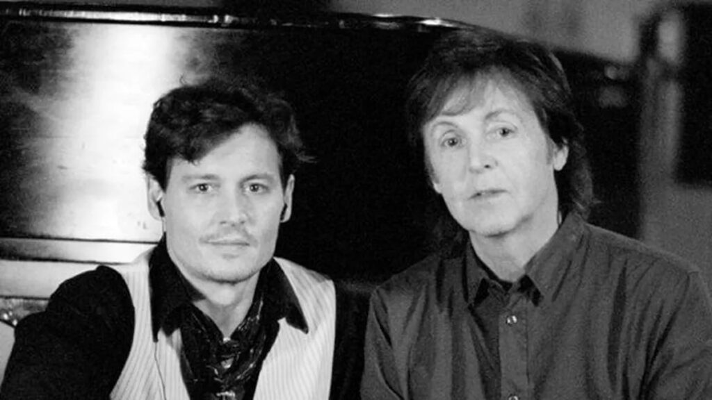 Johnny Depp e Paul McCartney