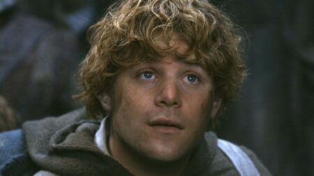 Sean Astin como Samwise Gamgee em O Senhor dos Anéis (Reprodução)