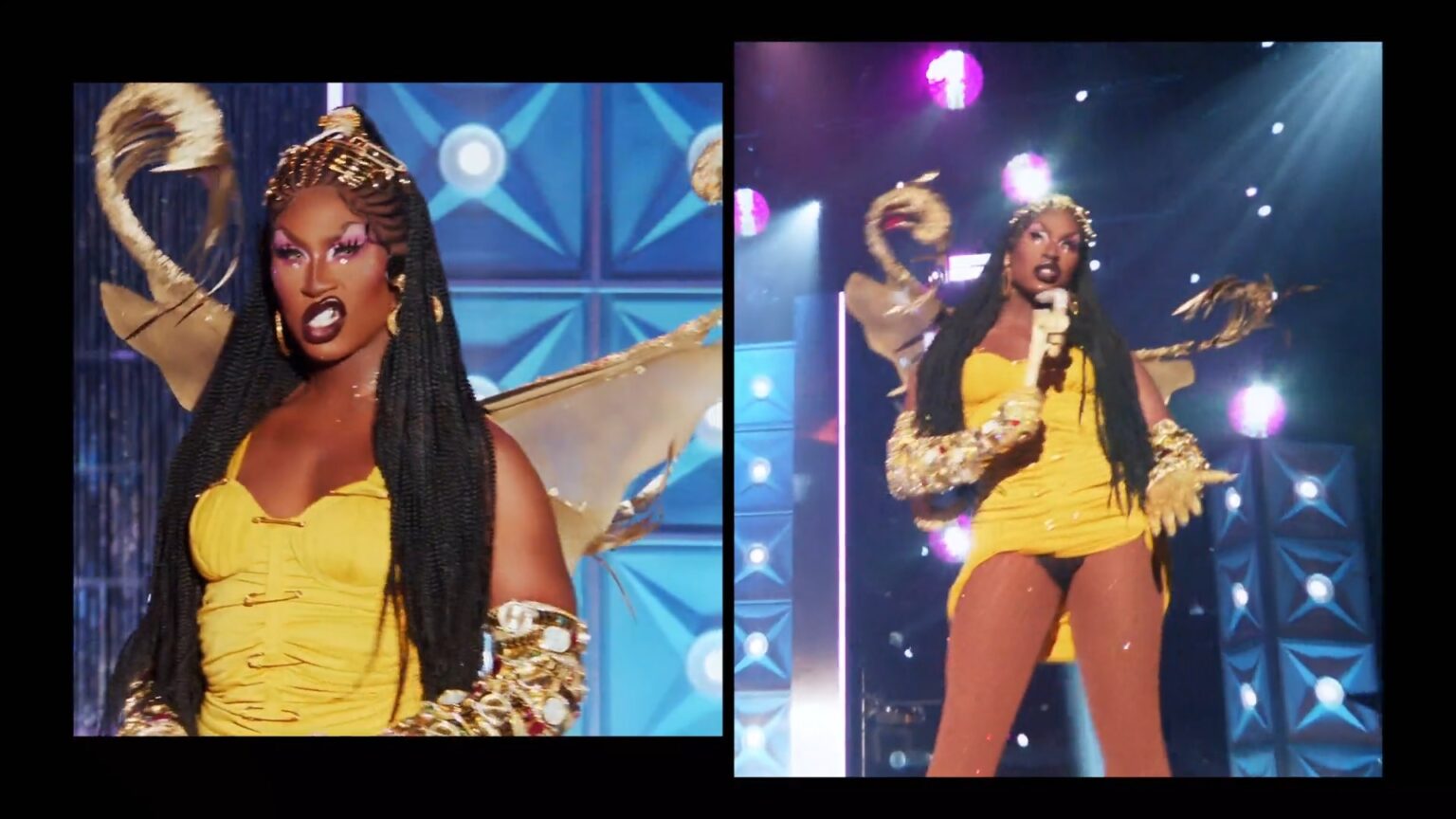Shea Couleé em RuPaul's Drag Race All Stars (Reprodução)
