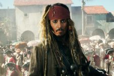 Johnny Depp como Jack Sparrow em Piratas do Caribe