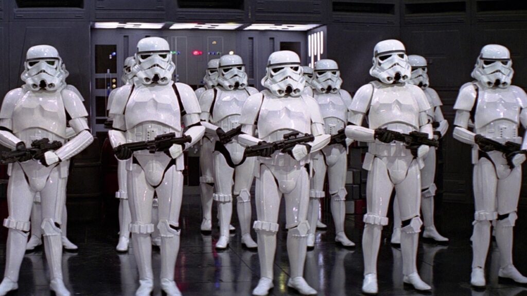 Stormtroopers em Star Wars (Reprodução / LucasFilm)