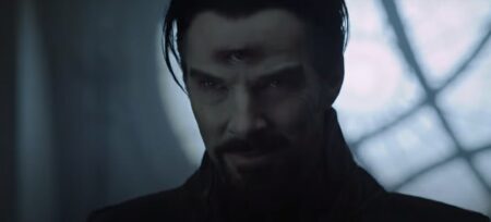 Benedict Cumberbatch em Doutor Estranho no Multiverso da Loucura (Reprodução / Marvel)