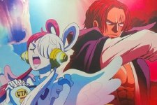 Uta e Shanks em One Piece Film: Red (Reprodução / Toei Animation)