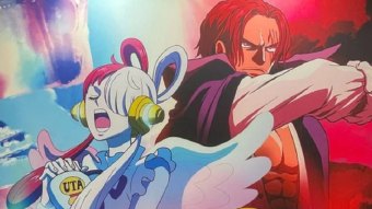 Uta e Shanks em One Piece Film: Red (Reprodução / Toei Animation)