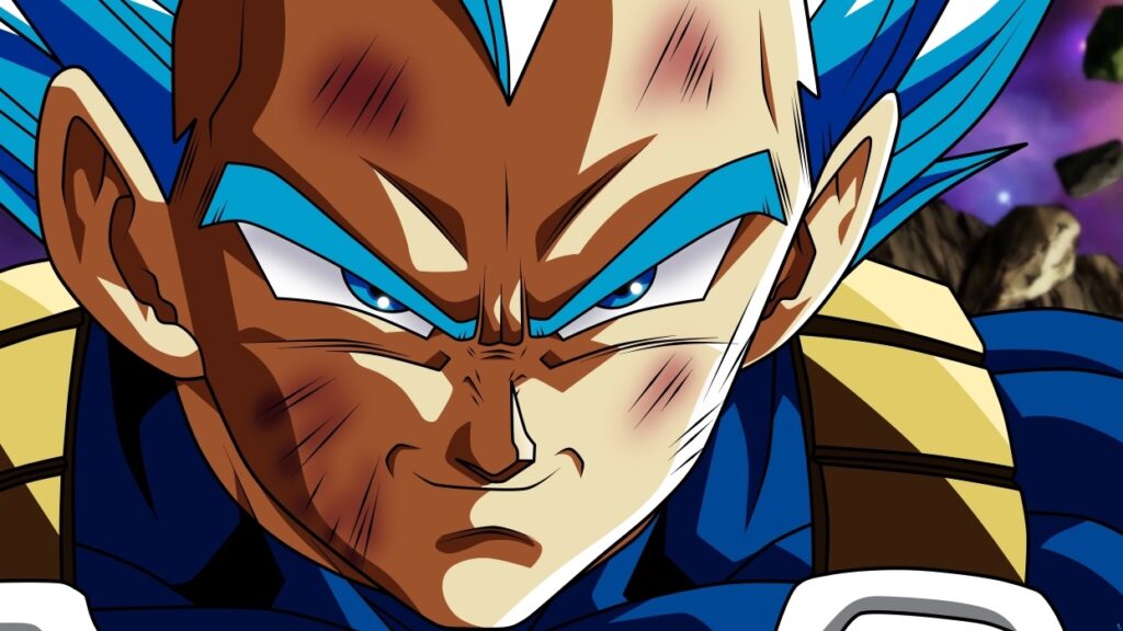 Vegeta atingirá novo nível de poder no mangá Dragon Ball Super Vegeta em Dragon Ball Super (Reprodução)