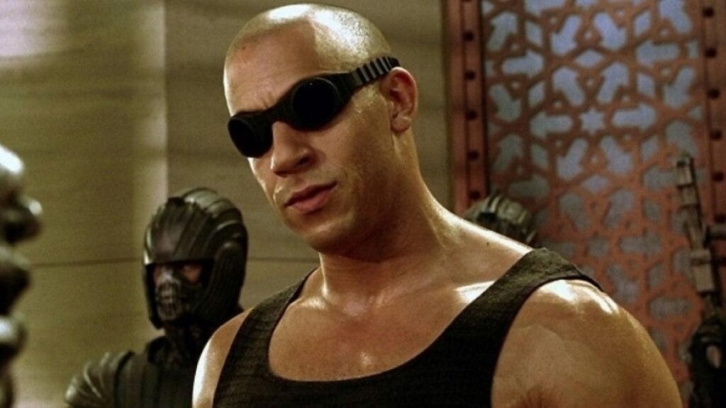 Vin Diesel compartilha arte de Riddick 4 Vin Diesel como Riddick (Reprodução)
