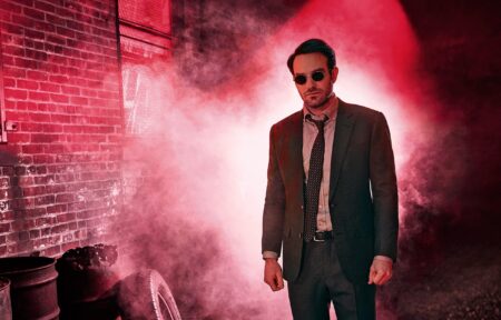 Charlie Cox como o Demolidor em Demolidor