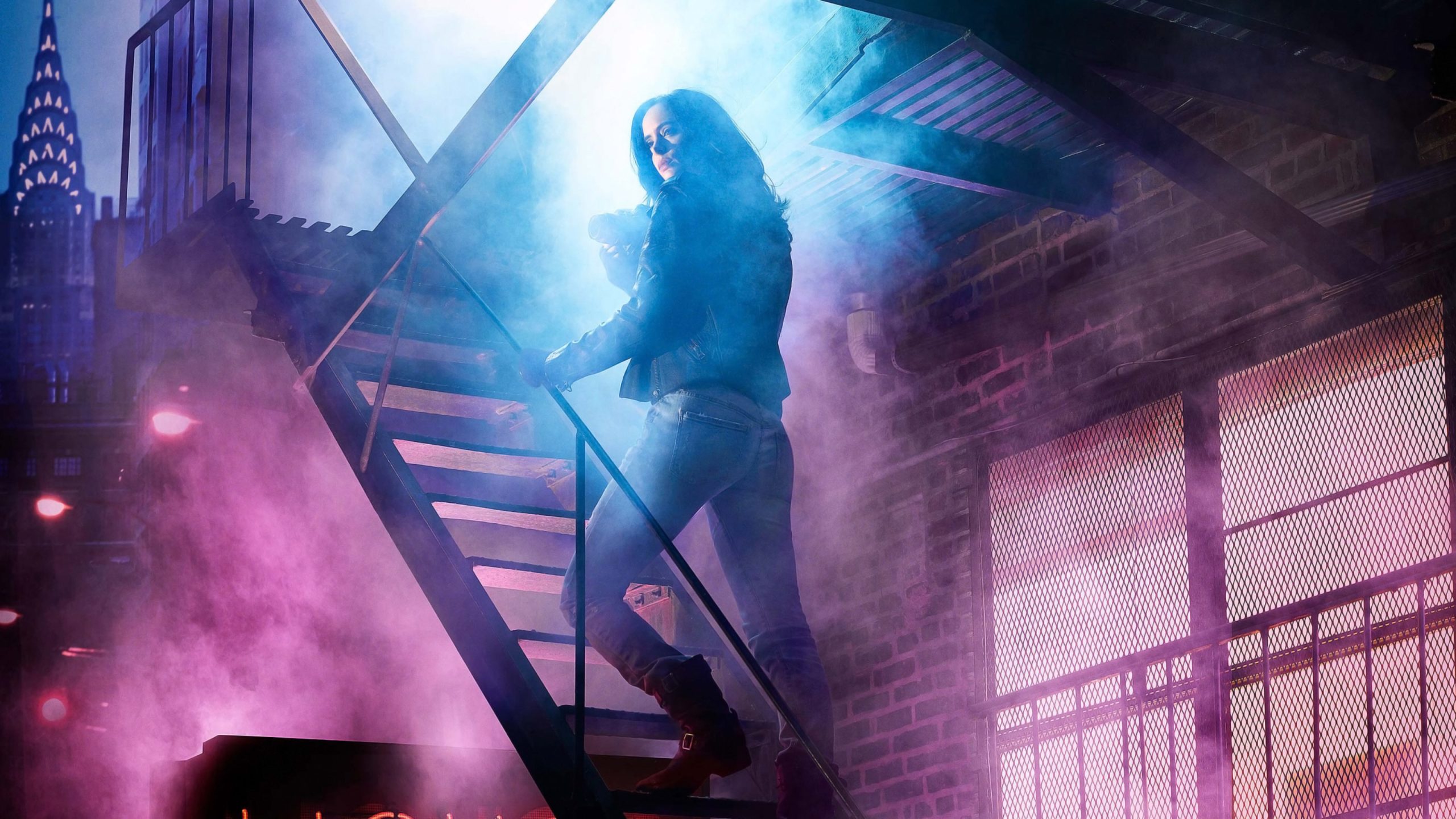 Krysten Ritter como Jessica Jones em Jessica Jones