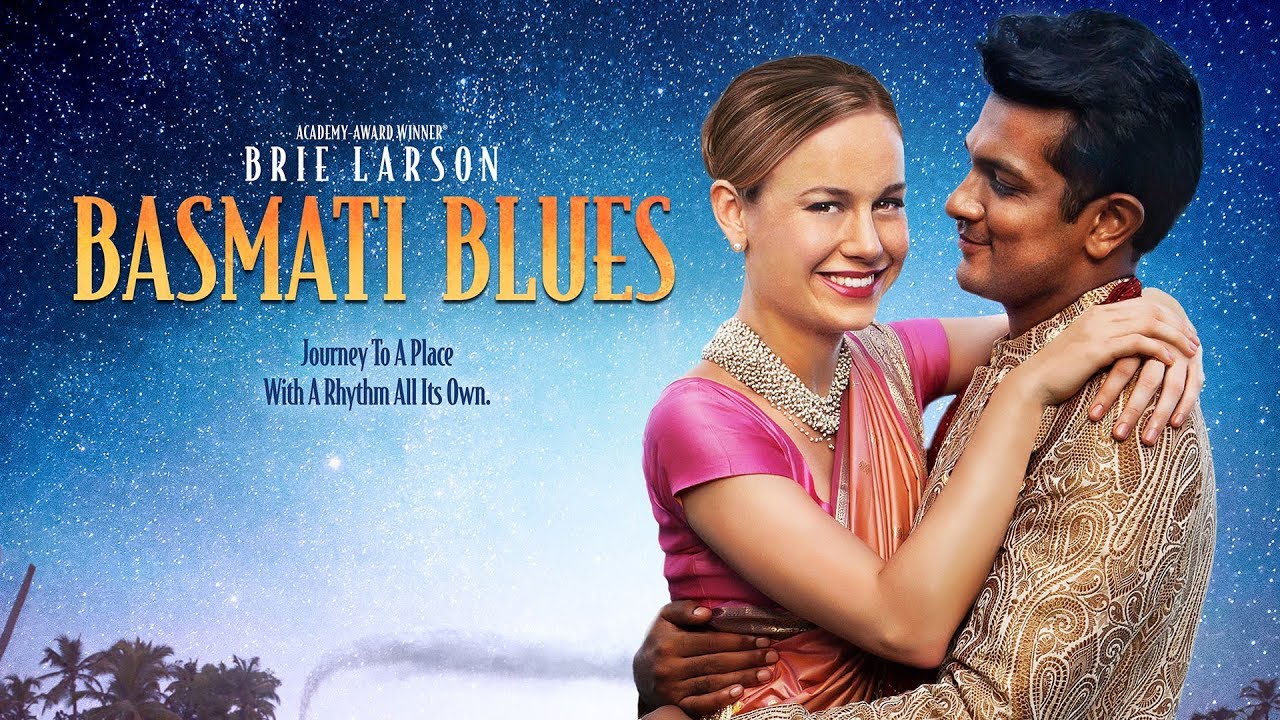 Brie Larson como Lindo Utkarsh Ambudkar como Rajit em Basmati Blues 