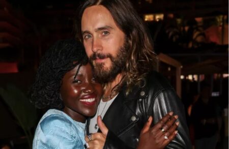 Lupita Nyongo e Jared Leto (Imagem Instagram)