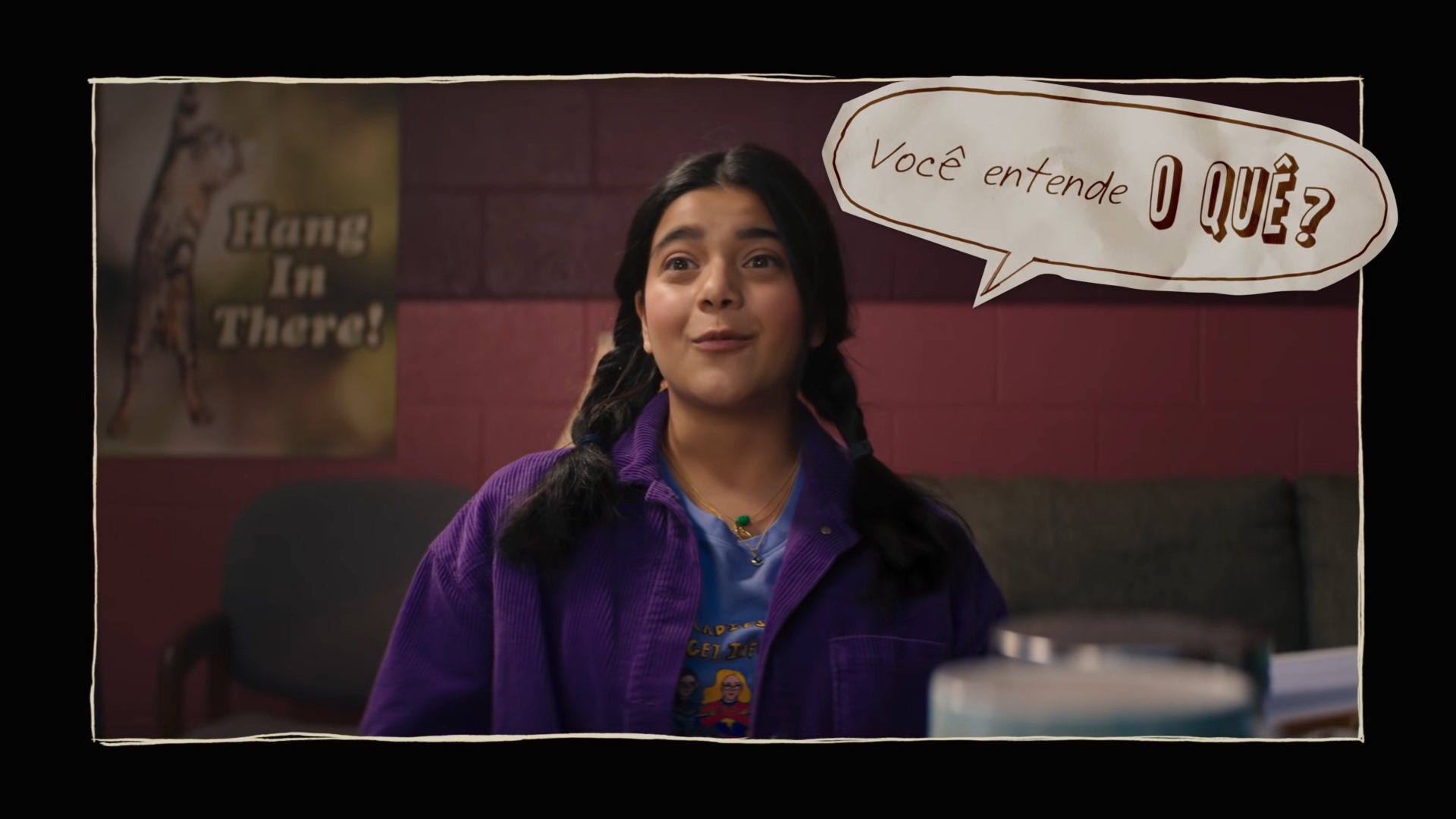 Ms. Marvel: Criadora de Kamala Khan explica animações inseridas na série 1 Cena de Ms. Marvel Reproducao Youtube 1