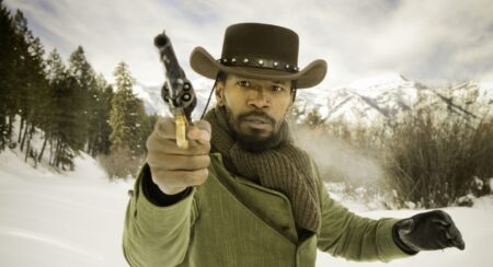 Jamie Foxx em Django Livre Divulgacao The Weinstein Company