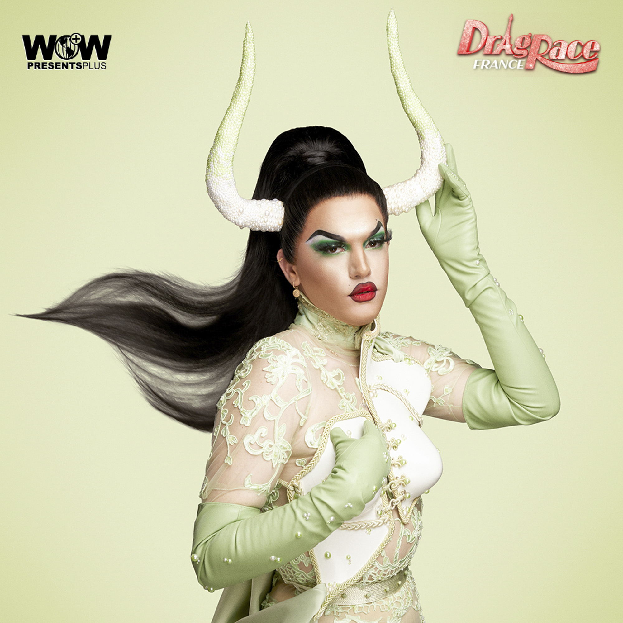 Conheça as participantes da primeira temporada de Drag Race França 6 La Kahena (Divulgação/World of Wonder)