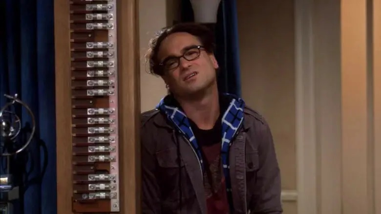 Leonard (Johnny Galecki) em Cena de The Big Bang Theory (Reprodução)